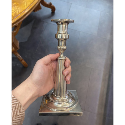 Silver candlestick – 2nd half of the 19th century