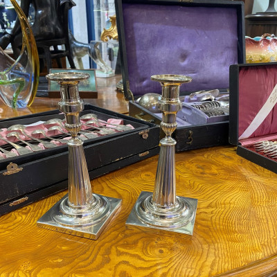 Silver candlestick – 2nd half of the 19th century