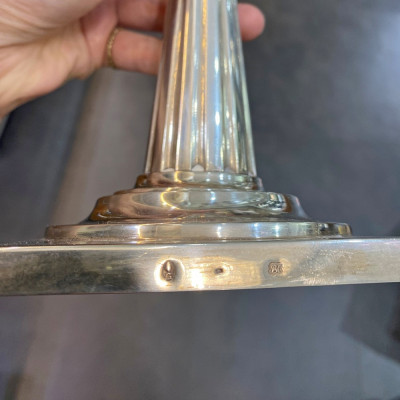 Silver candlestick – 2nd half of the 19th century