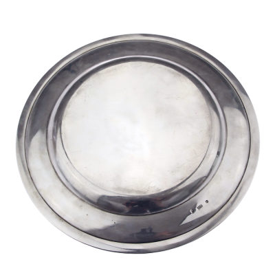 Stříbrný talíř - J. C. Klinkosch