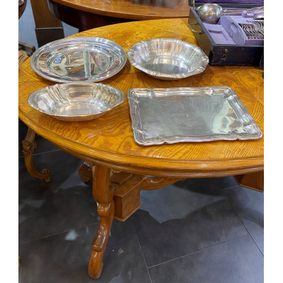 Rectangular silver tray – 1930s, Czechoslovakia