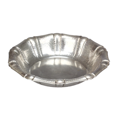 Hammered silver bowl - Sandrik, 1940s