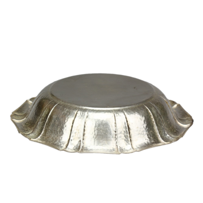 Hammered silver bowl - Sandrik, 1940s
