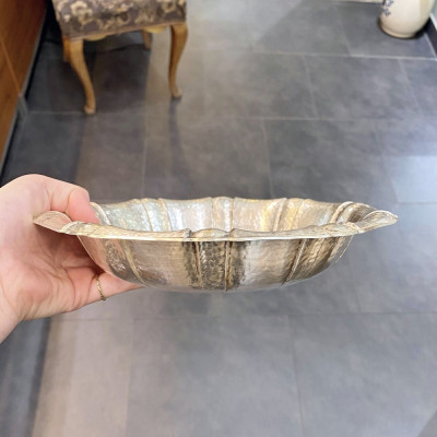 Hammered silver bowl - Sandrik, 1940s