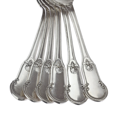 Stříbrné polévkové lžíce - Belgie, Delheid Frères