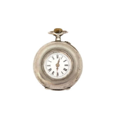 Small silver pocket watch