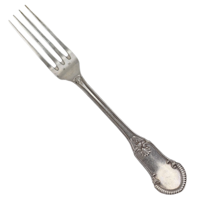 6 stříbrných vidliček - Belgie, Delheid Frères