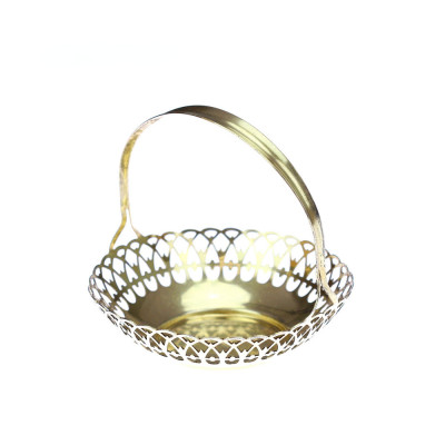 Stříbrný dekorativní košíček