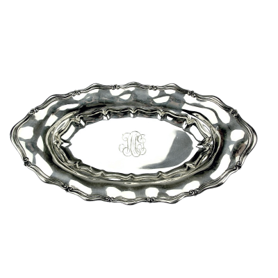 Stříbrná mísa - Gorham, rok 1907