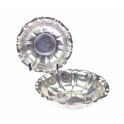 Párové stříbrné misky