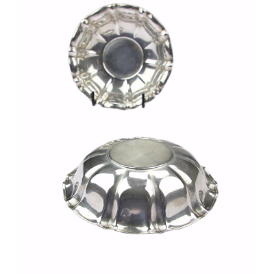 Párové stříbrné misky