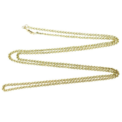 Long gold chain - 119 cm