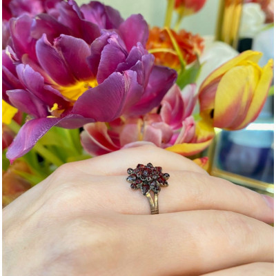 Granátový prsten - Čechy, poslední třetina 19. století