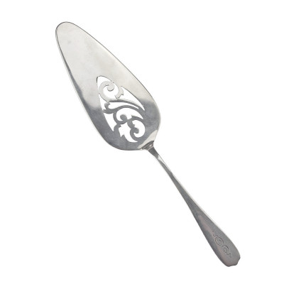 Silver cake server
