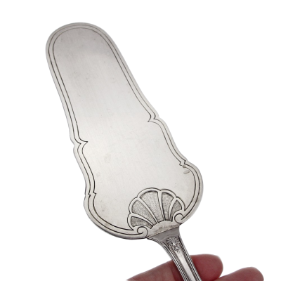 Stříbrná lopatka na dezerty - Belgie, Delheid Frères