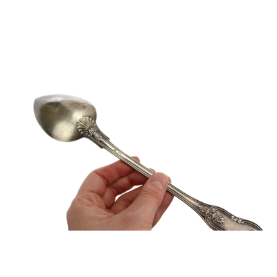 Stříbrná servírovací lžíce 26,3 cm - Paříž, Ch. S. Mahler