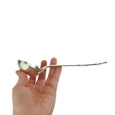 Stříbrná naběračka na omáčky - Belgie, Delheid Frères