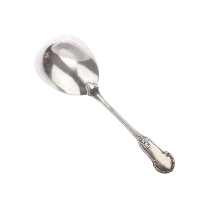 Silver serving spoon (23,5 cm) – Belgium, Delheid Frères