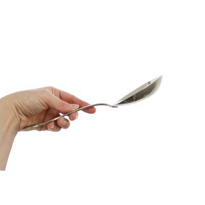 Stříbrná servírovací lžíce (23,5 cm) - Belgie, Delheid Frères