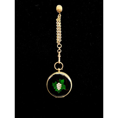 Short Austro-Hungarian pocket watch chain