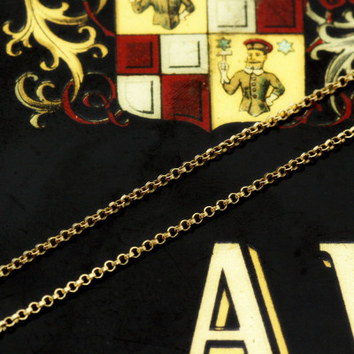 Gold chain Unoaerre - 50 cm