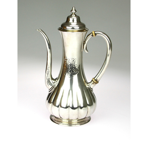 Silver teapot Tiffany