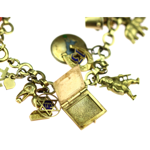 SOLD - Gold bracelet - beggar